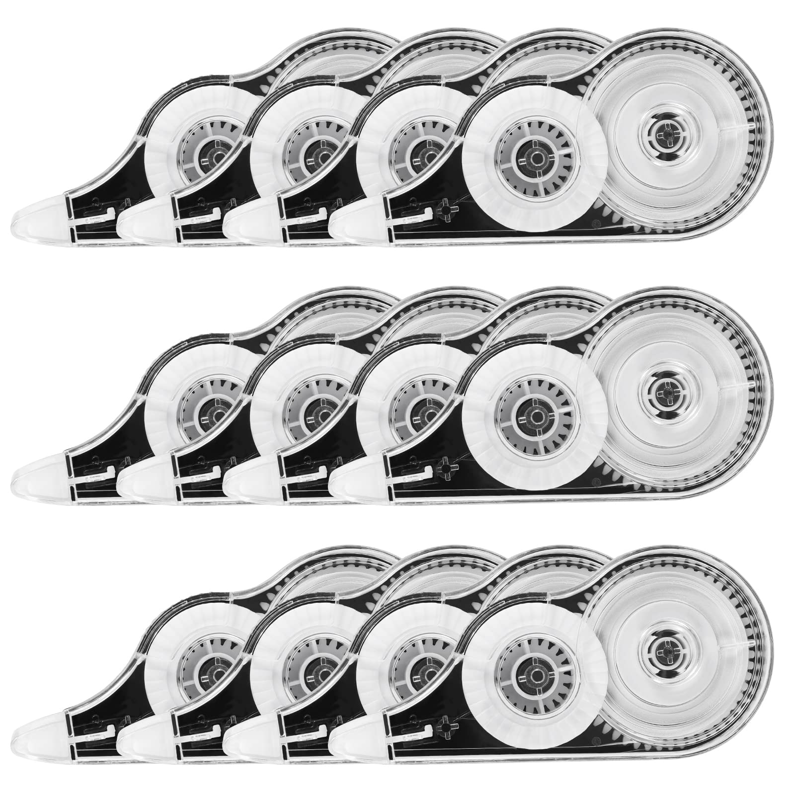 RAYITO 12 Pcs 12m x 5mm Correction Tape, Pocket Correction Tape Roll On for School and Office