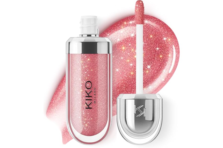 KIKO Milano 3D Hydra Lip Gloss – High Shine, Hydrating, Plumping, Non-Sticky, Moisturizing Lip Makeup