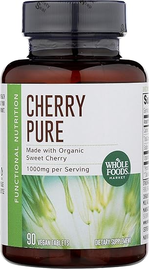 Amazon Com Whole Foods Market Organic Cherry Pure 90 Ct Prime