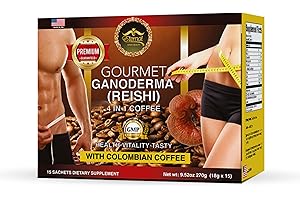 Eternal Spirit Beauty Colombian Latte Coffee Singles - Indulge in Instant Luxury with Individual Coffee Packets for On-the-Go Bliss (15 Sachets - 0.64 Oz Each)