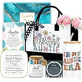 Aunt Gifts for Women Best Auntie Gift Ideas Cool Aunt Birthday Gifts for Aunts from Niece Nephew in My Auntie Era Presents Promoted to Best Aunts Ever Pregnancy Announcement Presents with Glass Cup