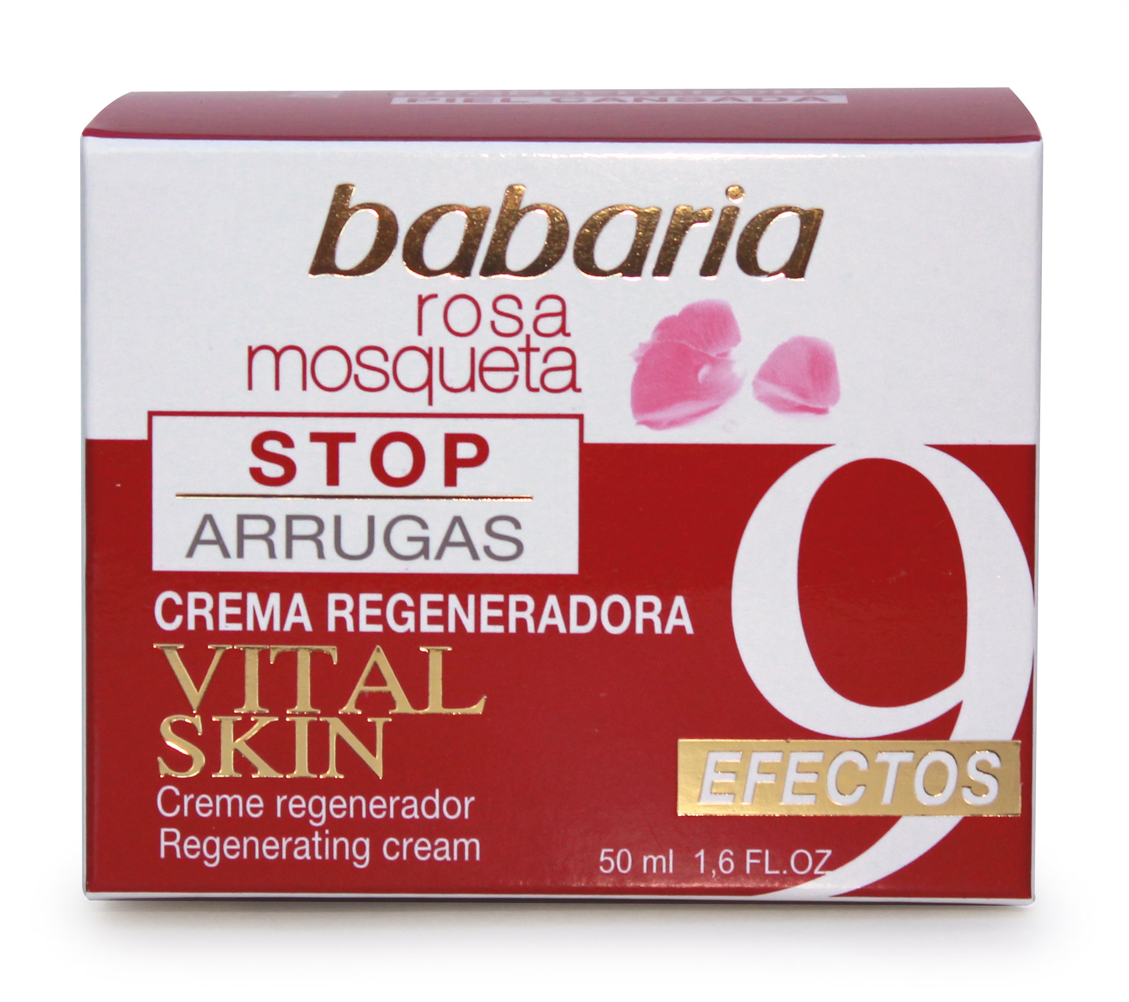 Babaria Rosehip Oil Vital Skin 9 Effects Regenerating Cream 50ml — image 1