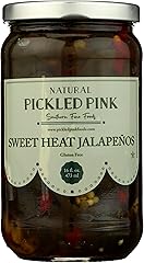 Pickled Pink Foods, Jalapenos Sweet Heat, 16 Fl Oz