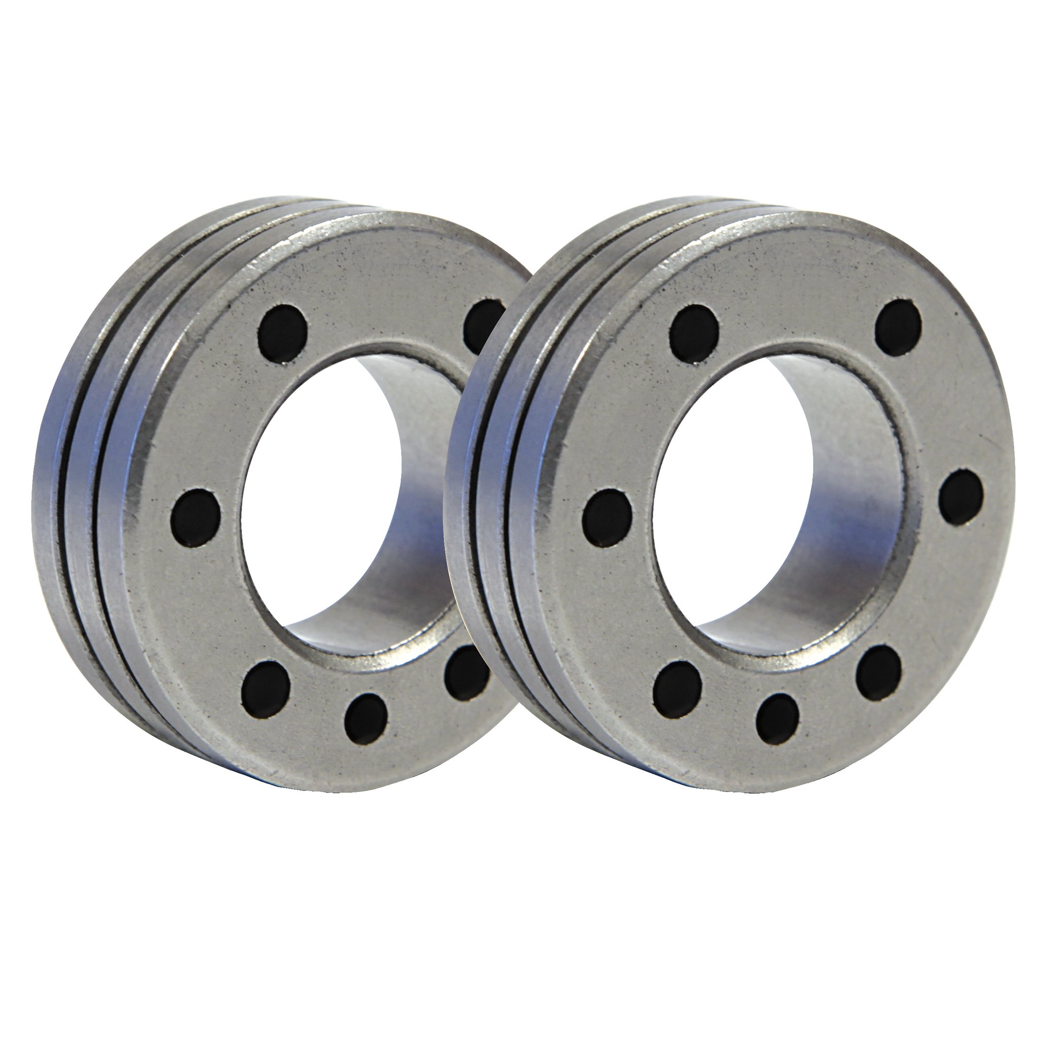 GYS - Set of 2 Drive Rolls Type C - Ø 0.6/0.8 - Steel