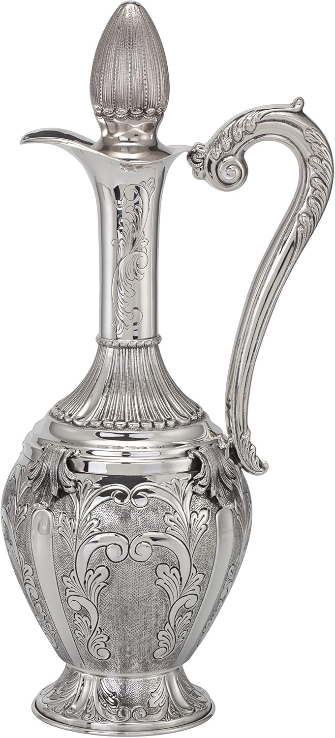 Hazorfim, Small Wine Bottle Cordelia Sterling Silver 925
