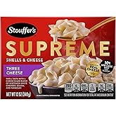 Stouffer's Supreme Shells and Three Cheese, 12 Oz | Stovetop mac and cheese; three cheese sauce