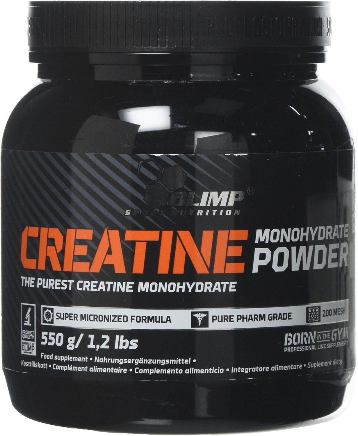 OLIMP SPORT NUTRITION Creatine Monohydrate Powder, 550 g, White, 550 g (1er Pack)