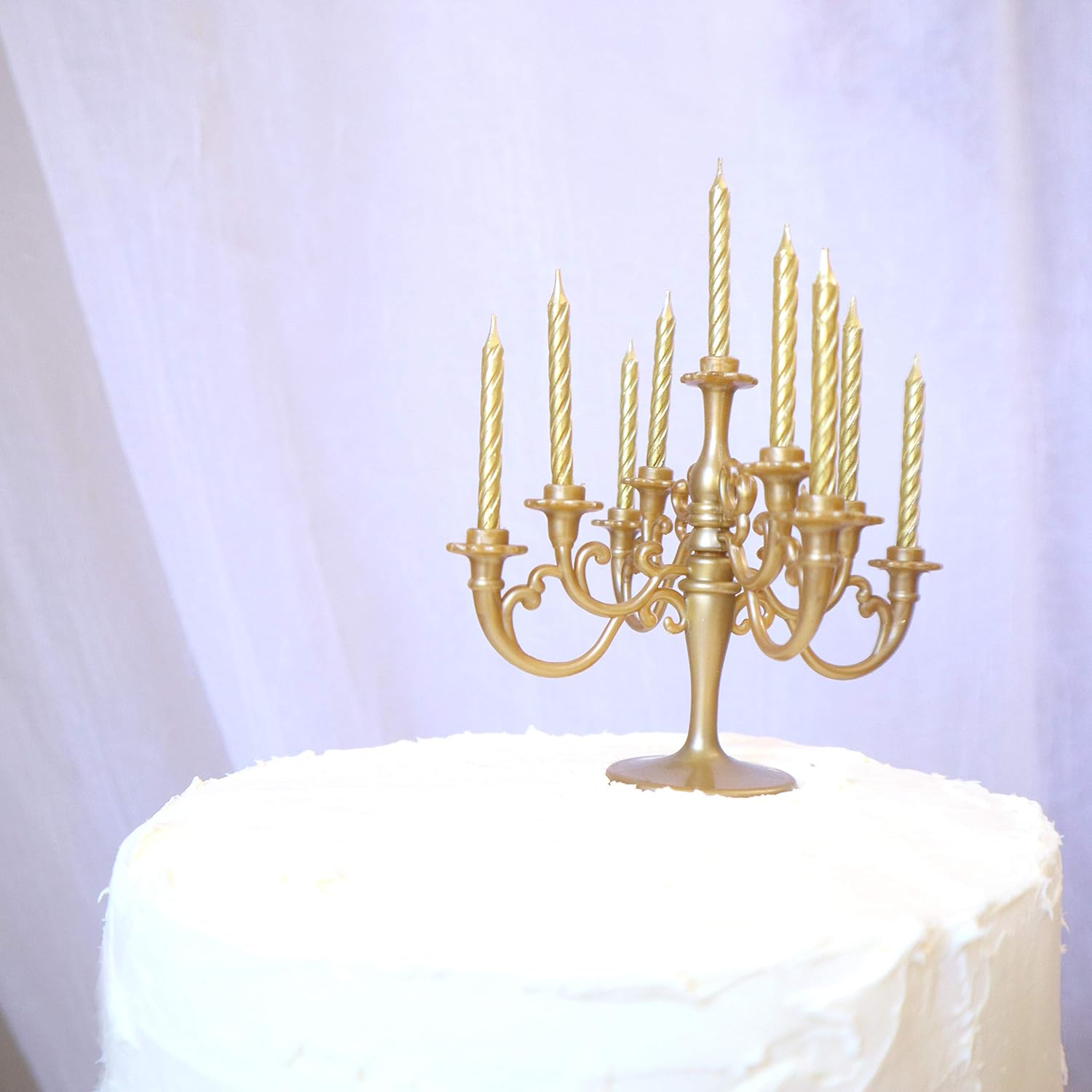 Luxury Candelabra Birthday Candles, Special Cake Candles