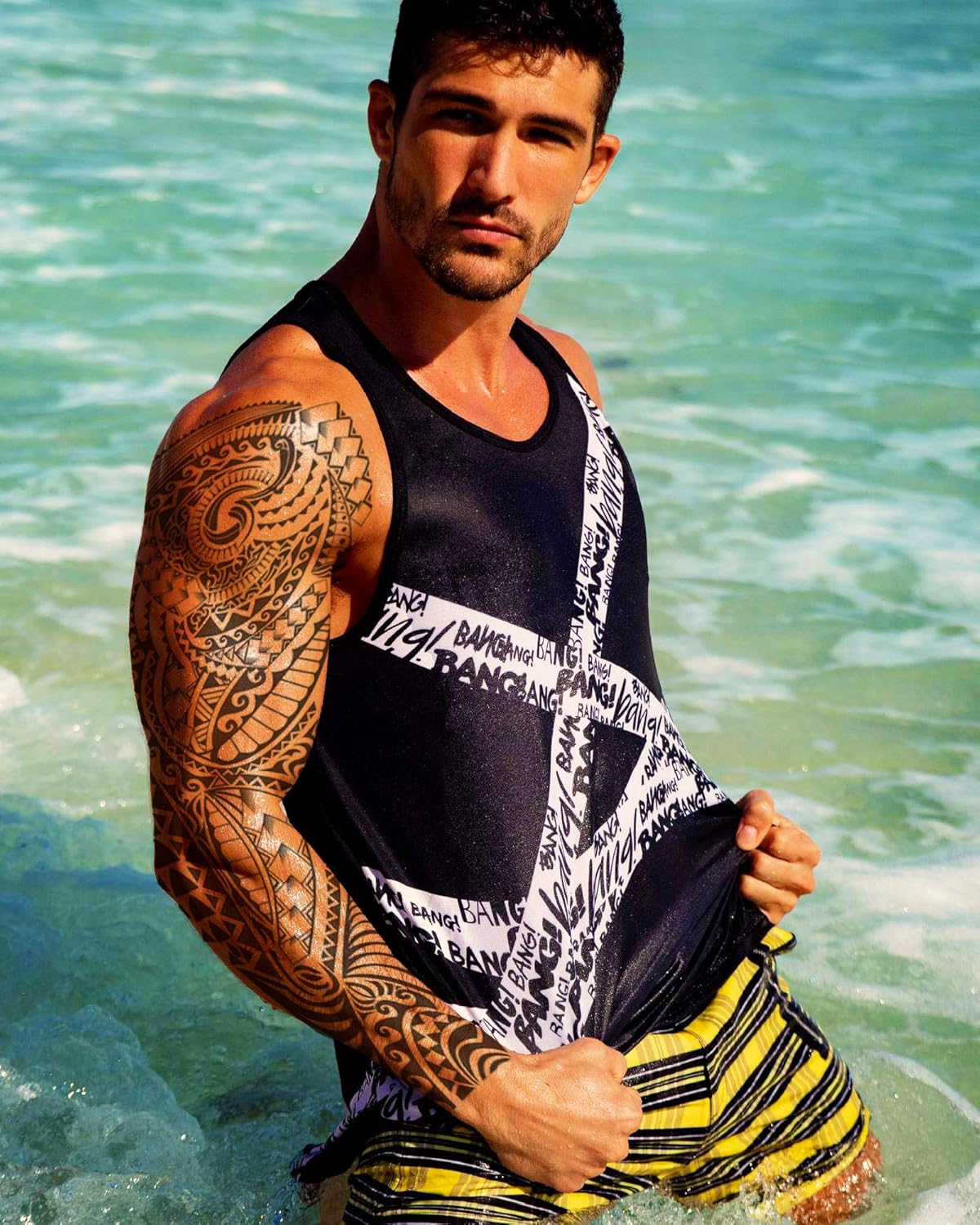 Polynesian Temporary Tattoo Sleeve Transfer Full Arm Tribal Waterproof Fake Tattoo Sticker For Men Women By Delusion Tattoos Amazon Co Uk Beauty