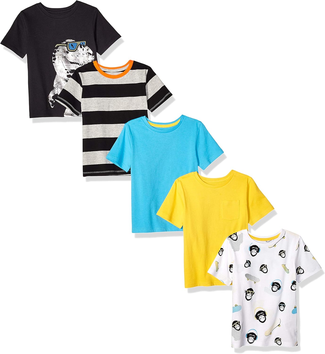 Spotted Zebra Boys' Short-Sleeve T-Shirts: Clothing