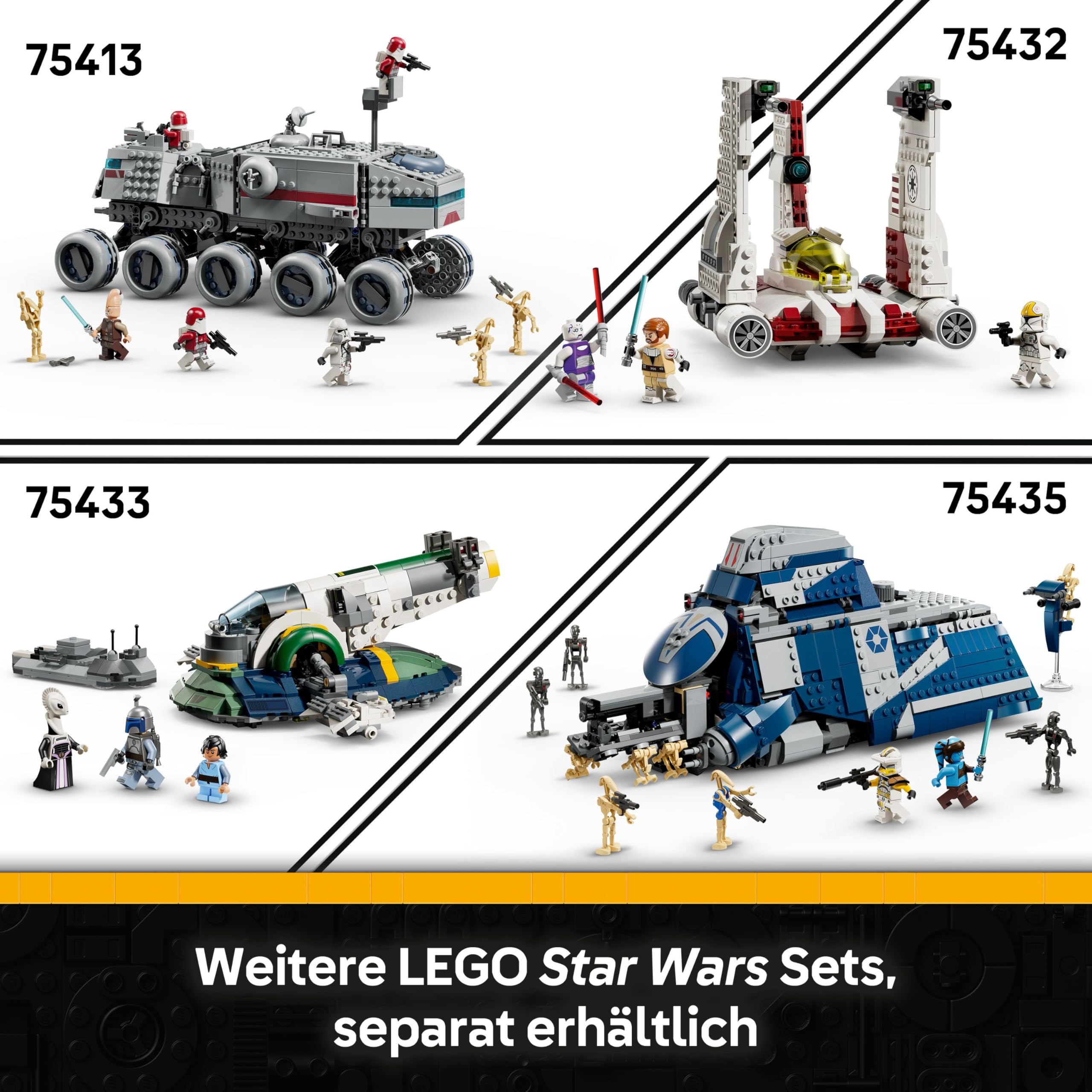 LEGO Star Wars Klonsoldaten des 327. Sternenkorps Battle Pack - Spielzeug für Kinder ab 7 Jahren - Minifiguren zum Bauen und Sammeln - Kreatives Geschenk für Jungen und Mädchen - 75431 7