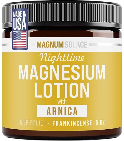 Amazon.com : Magnum Solace Nighttime Magnesium Lotion with Arnica