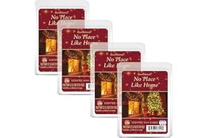 Scentsationals Wax Melts, Wax Cubes Strong Scent - No Place Like Home - Long Lasting Scented for Warmer, 10oz (24-Cubes)