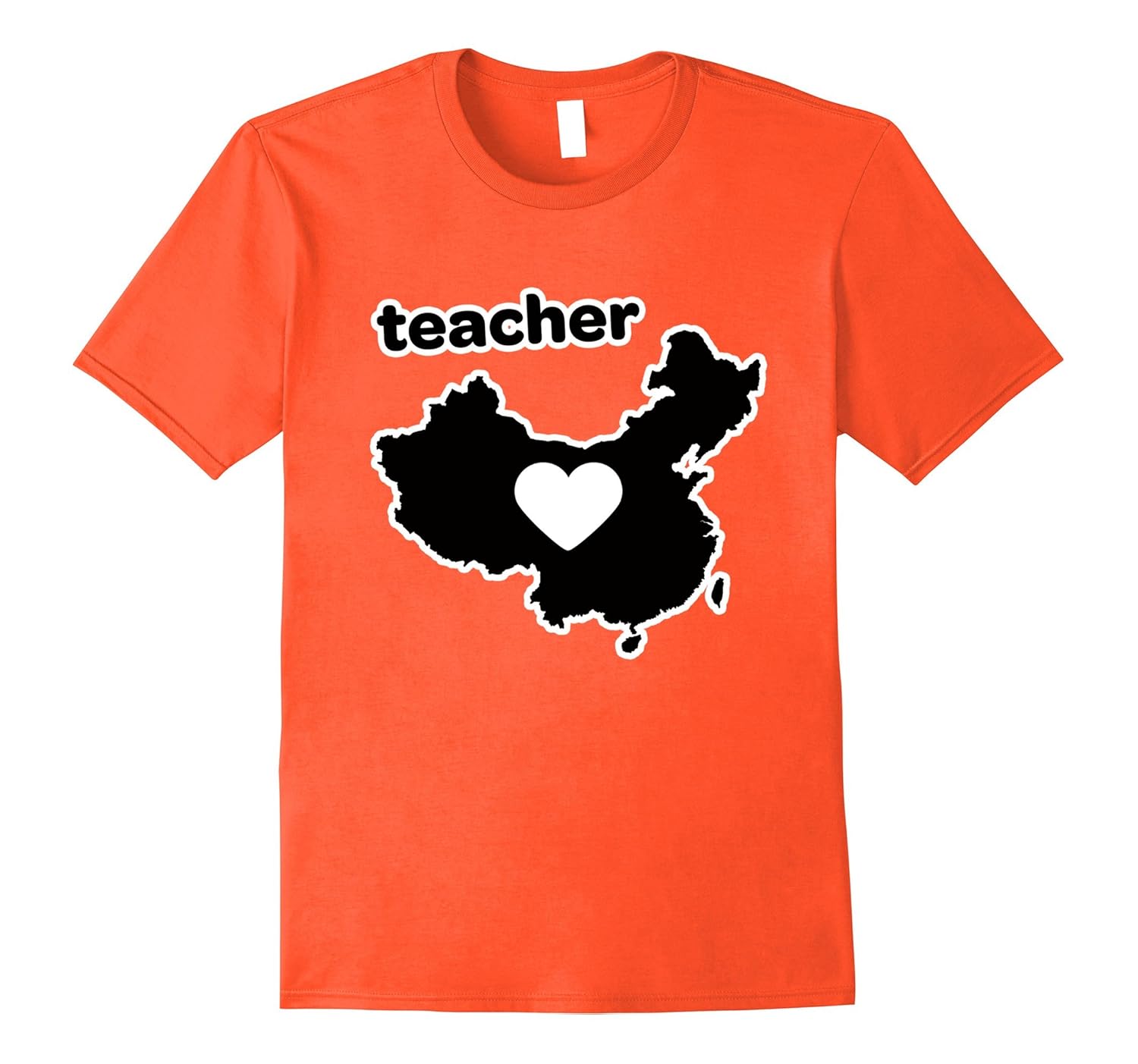 Orange English ESL teacher shirt for VIPKID teacher-ANZ