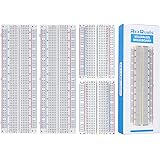 4PCS Breadboards Kit Include 2PCS 830 Point 2PCS 400 Point Solderless Breadboards for Proto Shield Distribution Connecting Bl