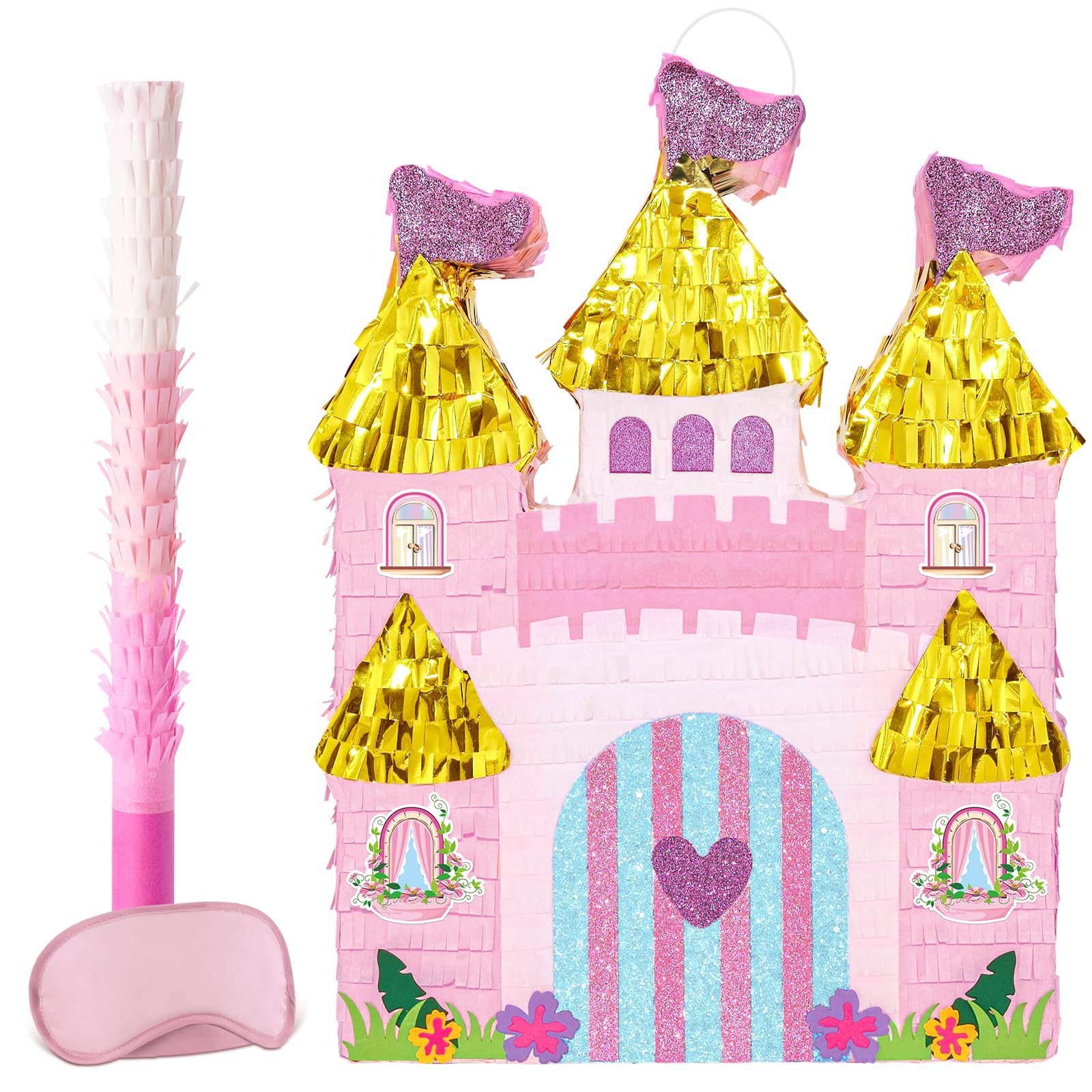 WERNNSAI Princess Castle Piñata - Princess