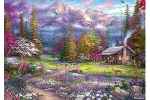 Buffalo Games - Chuck Pinson - 500pc Look Closer Inspirations of Spring - 500 Piece Jigsaw Puzzle for Adults Challenging Puzzle Perfect for Game Nights