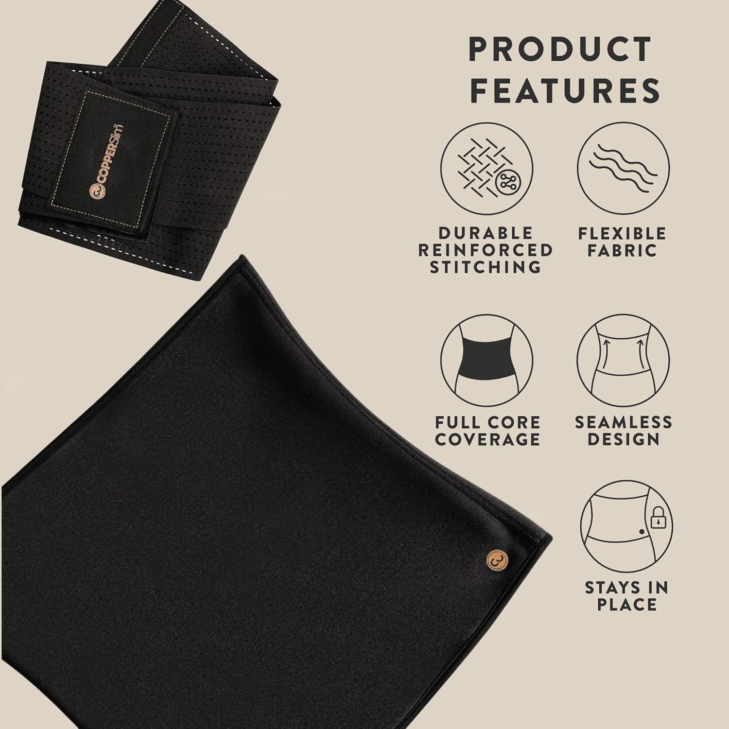 copper slim waist trainer