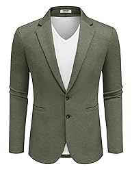 COOFANDY Mens Suit Blazer Classic Fit Casual