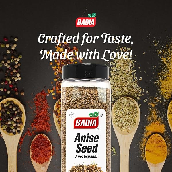 BADIA ANISE SEED, WHOLE ANISE SEEDS, 16 OZ – PREMIUM SPICE FOR COOKING & BAKING, SWEET LICORICE FLAVOR