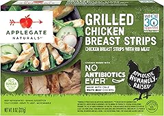 Applegate, Natural Grilled Chicken Breast Strips, 8oz