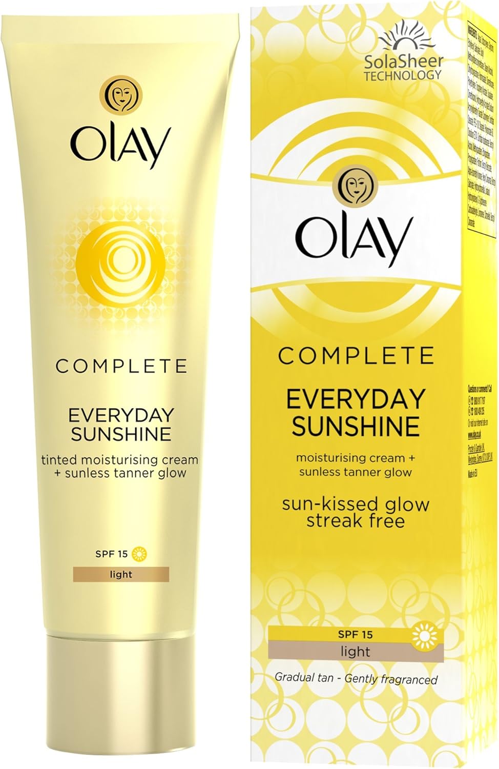 Olay Complete Care Everyday Sunshine Face Fluid Light Amazon.es Electrónica
