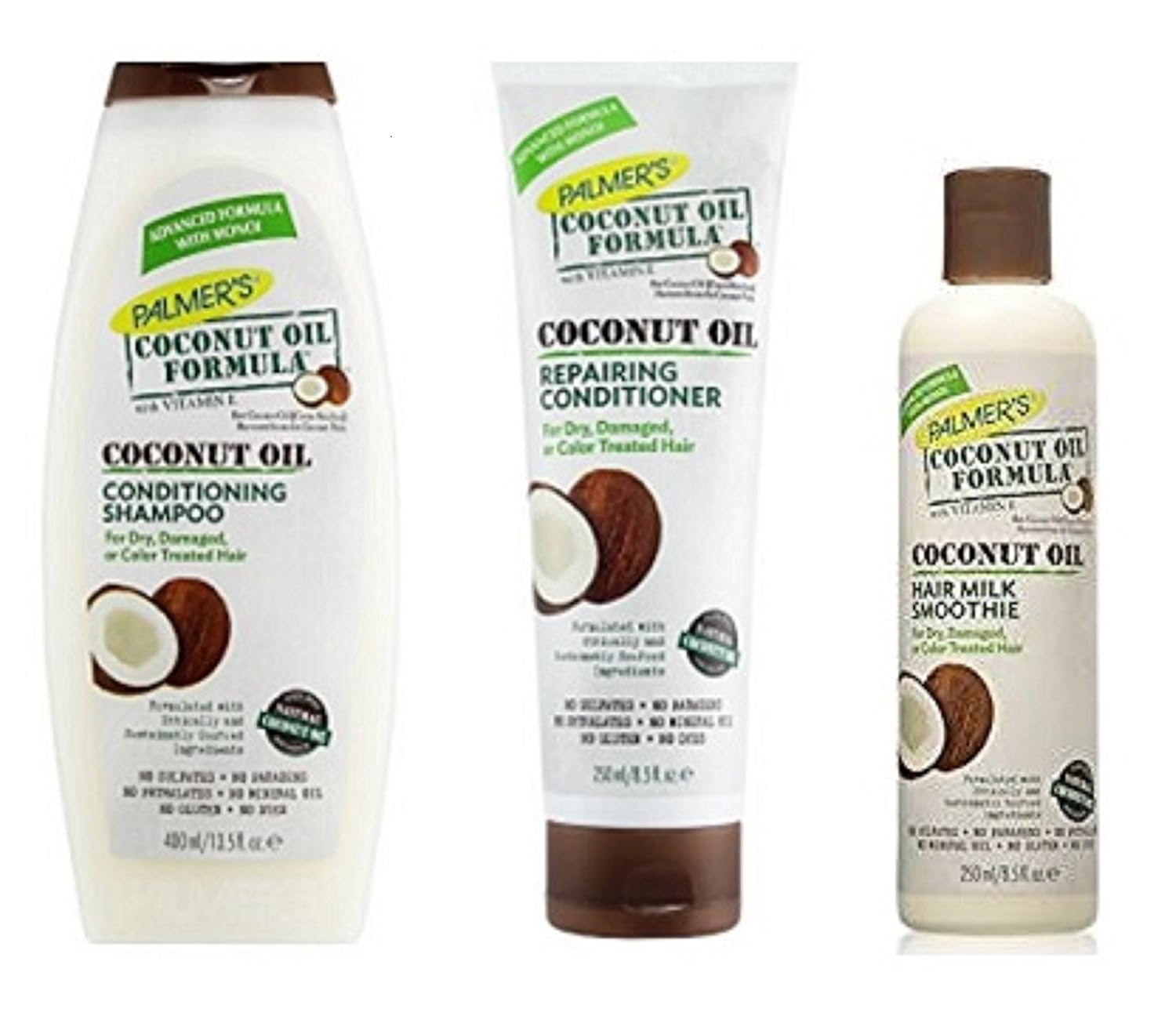Amazon Com Palmer S Coconut Oil Formula Haircare Set Iii