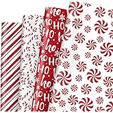Iioscre Christmas Wrapping Paper, Christmas Gift Wrapping - View #7