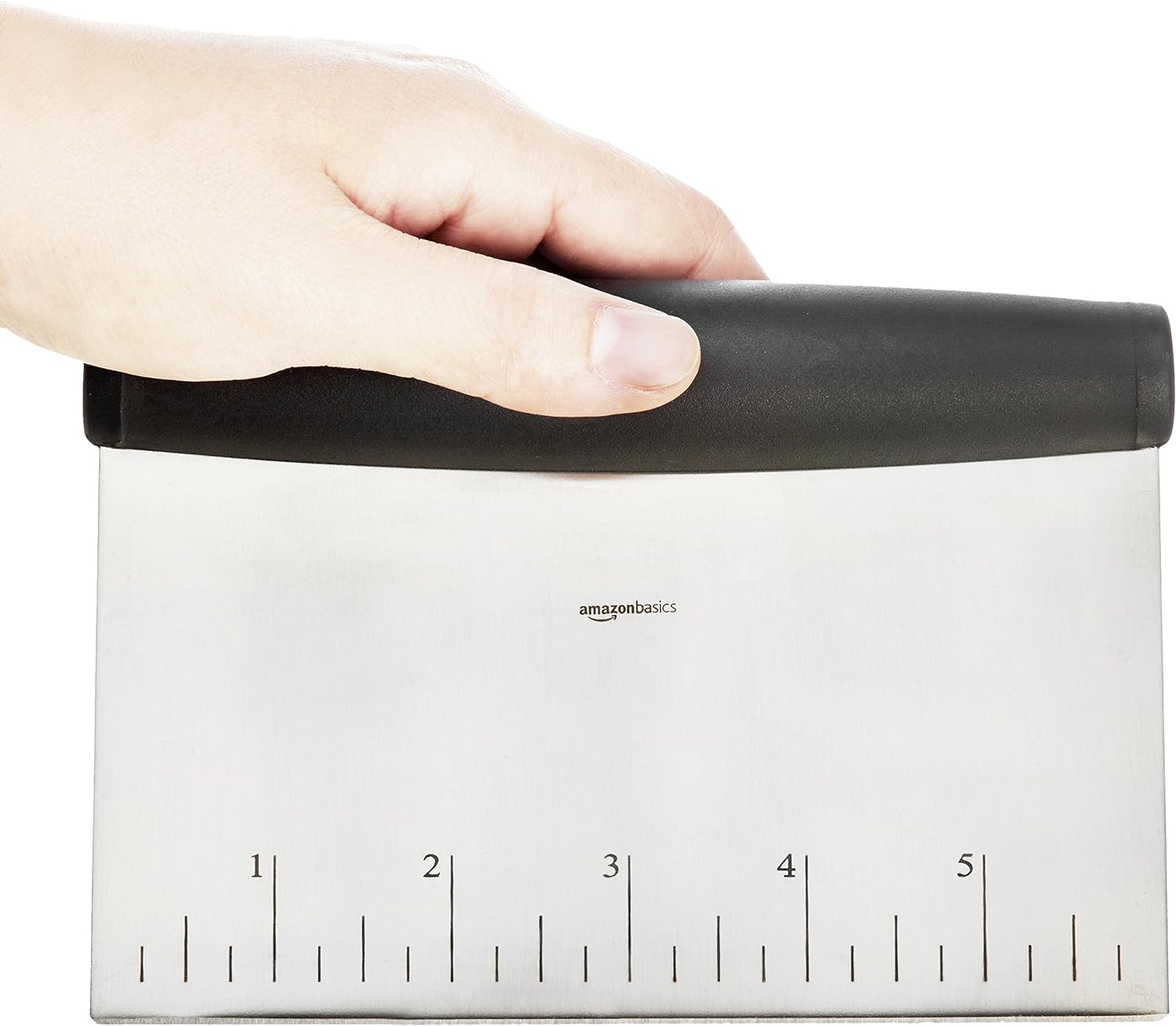 Basics Bowl Scraper/Chopper Stainless Steel: Kitchen & Dining
