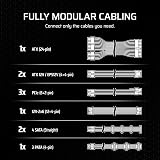CORSAIR RM850x Fully Modular Low-Noise Power Supply ATX 3.1 PCIe 5.1 view 8
