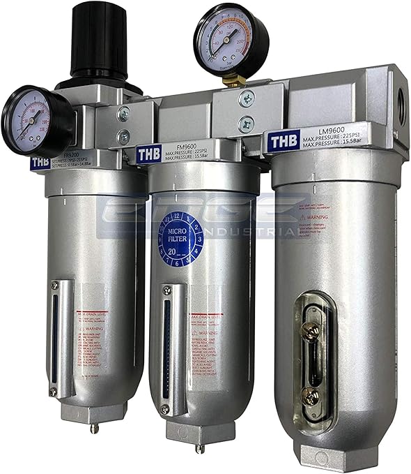 EDGE Industrial 3/4 HEAVY DUTY 3 STAGE COMPRESSED AIR CLEANER DRYER