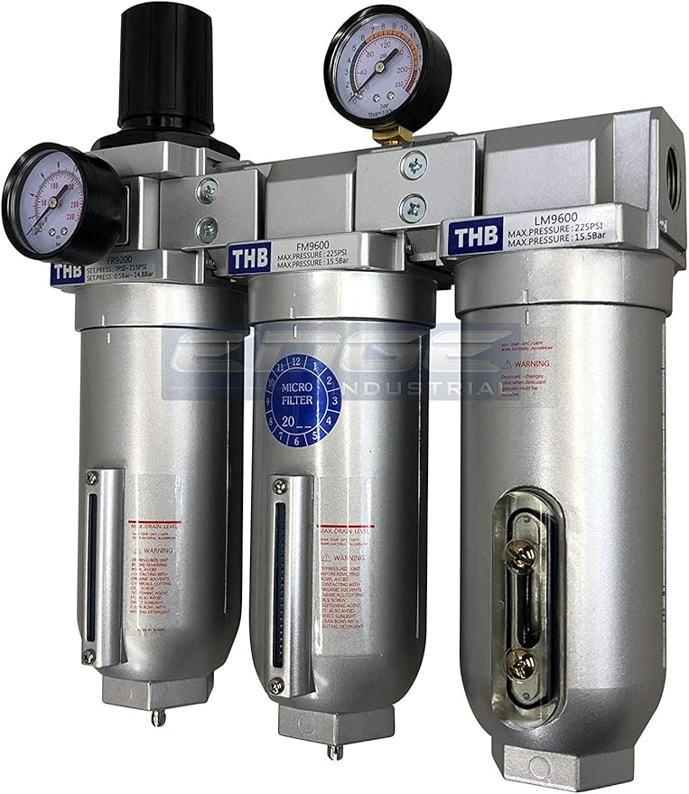 EDGE Industrial 3/4 HEAVY DUTY 3 STAGE COMPRESSED AIR CLEANER DRYER