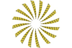 ARCHEREST (20 Pack) Arrow Fletchings Feather - 4 inch Turkey Fletches Vanes for Hunting Target Shooting Accessories