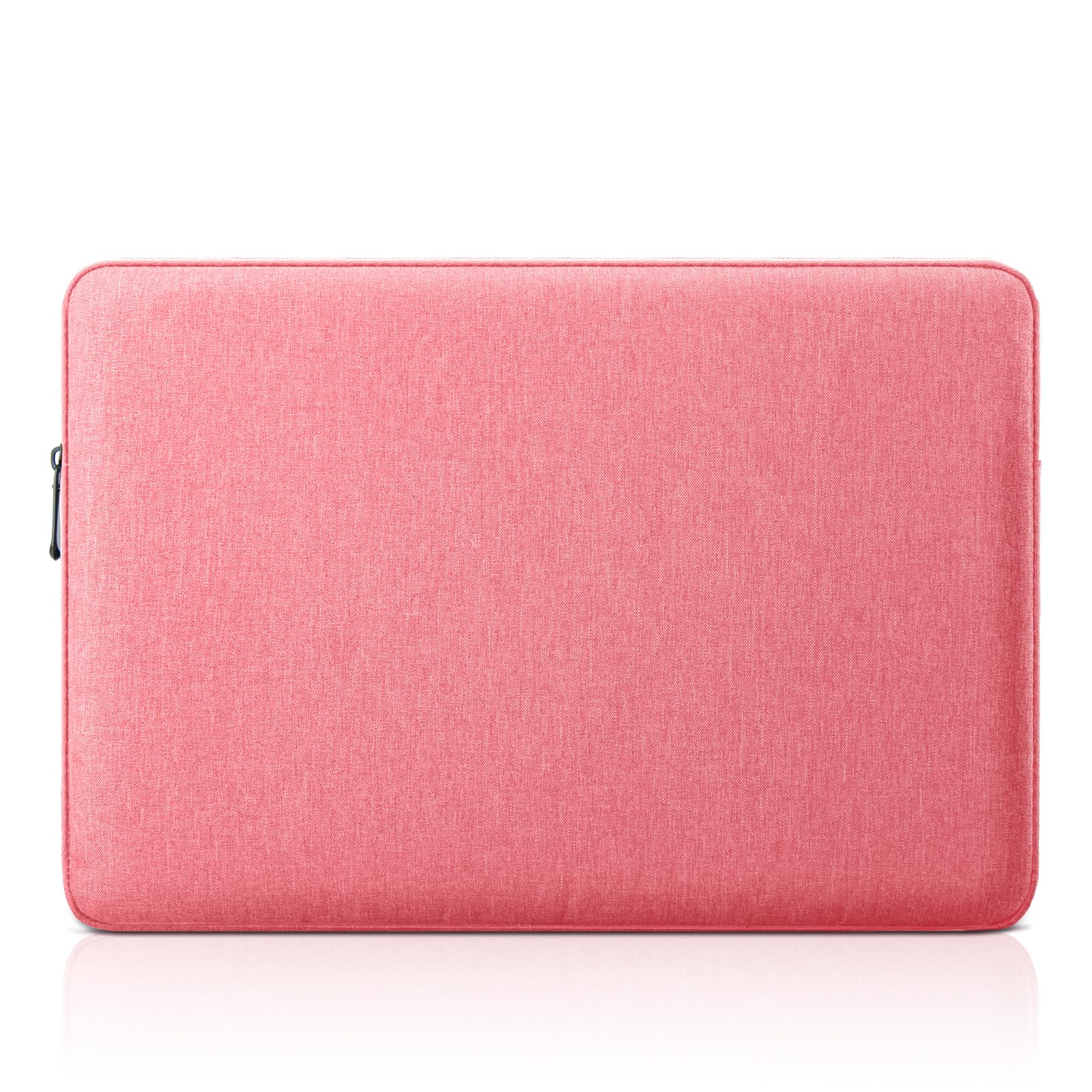 jooeer 14 Inch Laptop Sleeve Case for 14" MacBook Pro M2 M1 A2779 A2442 2023-2021 Chromebook Notebook, Protective Waterproof Polyester Cover Slim Padded Computer Bag, Pink