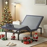 Twin XL Adjustable Bed Frame with Wireless Remote, Electric Beds Base w/3 Massage Modes, Zero Gravity Bed, Head and Foot Incline, 3 Mins Fast Assembly, 2 USB Ports, Memory Pre-Sets, Anti-Snore