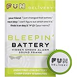 FUN delivery: Bleepin' Battery Hidden Annoying Smoke Alarm Beep Prank Joke Gag Sound