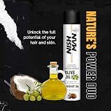 NISHMAN Olive Oil Hair Spray Moisturizing Nourishing Sheen Coconut Oil 400 ml view 4