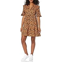 knee length dresses for ladies Guze Mama Women's Linen Dress main image 0