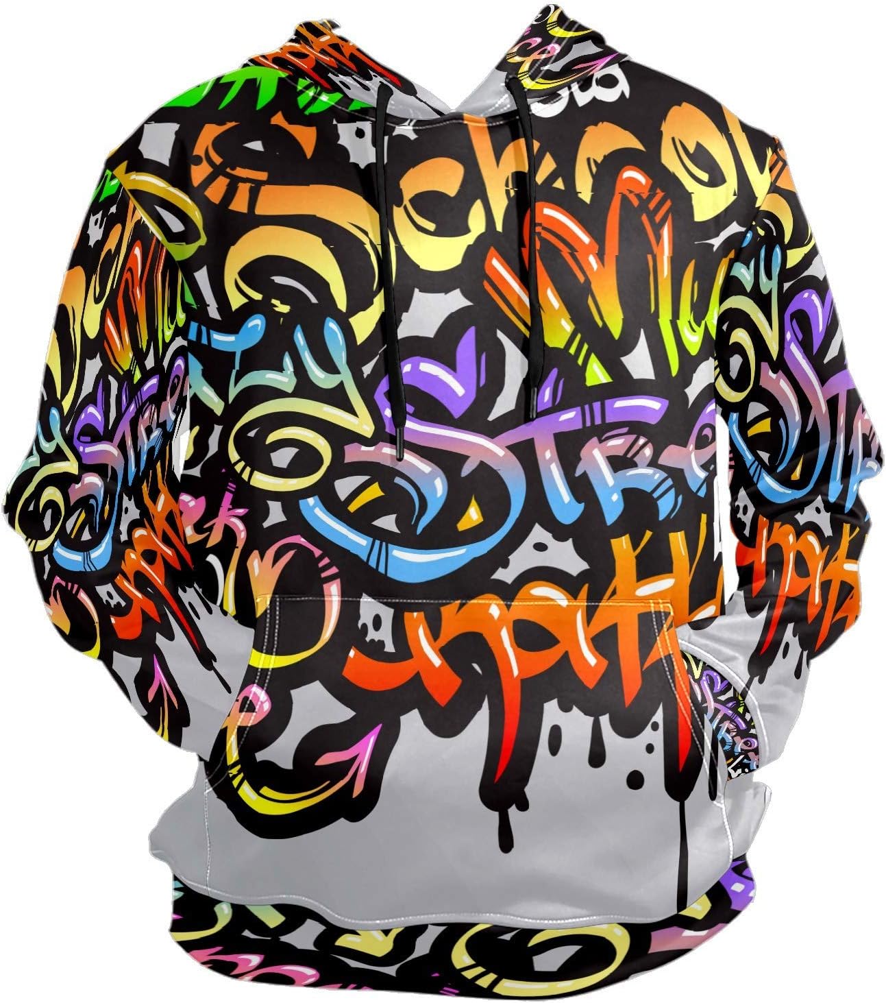 Sp5der Hoodie Sudadera Con Capucha Graffiti 3D Unisex (tallas S