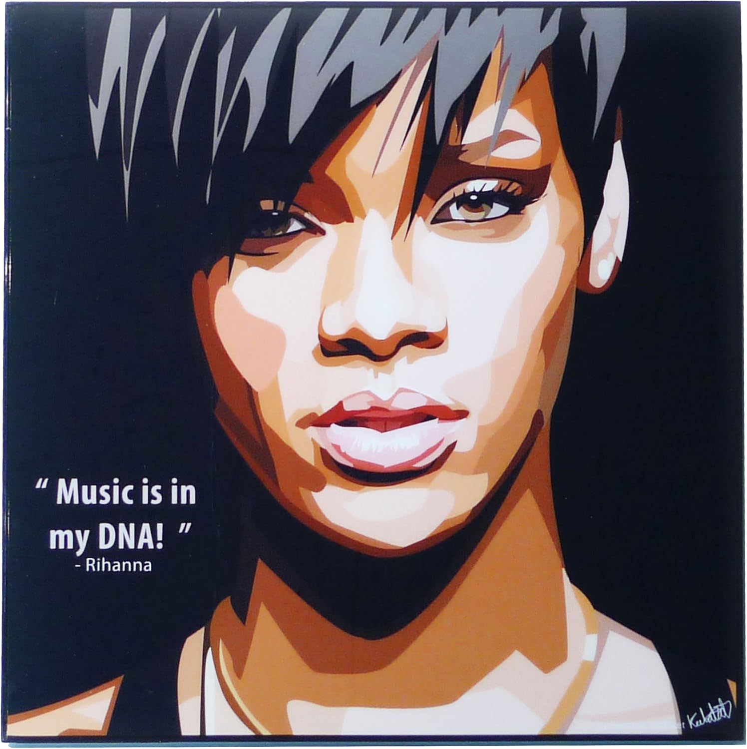 Amazon Co Jp パネル 絵 リアーナ Rihanna We Found Love 歌手 歌姫 服 ファッション小物