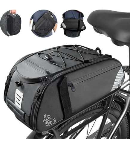 Pannier Backpack In Multifunction Road MTB Mountain Bike Bag