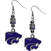 Siskiyou Sports NCAA unisex-adult Euro Bead Earrings