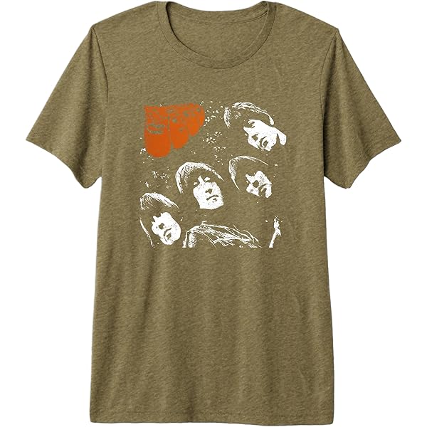 Amazon.com: The Beatles - Rubber Soul T-Shirt : Clothing, Shoes