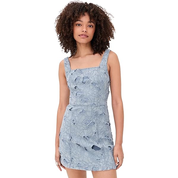 chinese dress ladies alice + olivia Women's Coley Button Mini Shift Dress, Black/Off White, 12  at Amazon Women's Clothing store main image 1