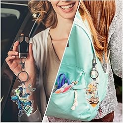 UTIEHD GI Character keychain set, 3pcs Acrylic