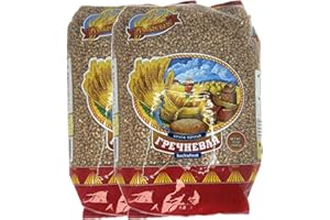 SUPOOBE Russkoe Pole Buckwheat Groats, 53 oz (Pack of 2)