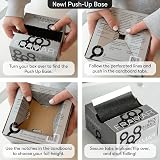 FRAMAR Black Embossed Pop Up Hair Foil 500 Pk for Hair Highlighting view 4
