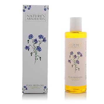 Nature's Absolutes 100 Percent Pure Flax Seed Oil, 220ml