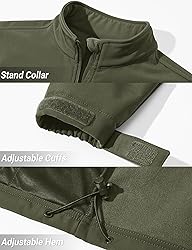 TACVASEN Winter Jackets for Men Fleece Lined Stand