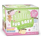 Weruva Kitten, Fur Baby Favorites Variety Pack, 3oz Can (Pack of 12)